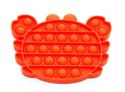 Push Bubble krab czerwony Zabawka sensoryczna Pop it