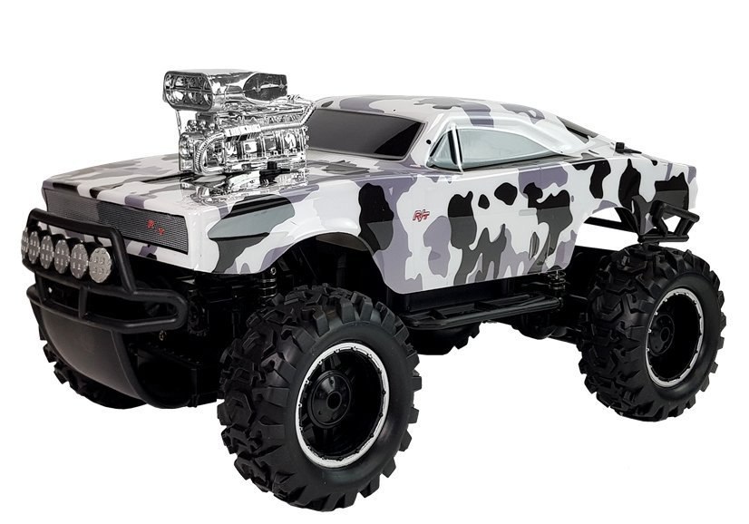 Auto Terenowe Zdalnie Sterowane 2.4G 4x4 Biało-Czarne Moro Auto Terenowe Zdalnie Sterowane 2.4G 4x4 Biało-Czarne Moro