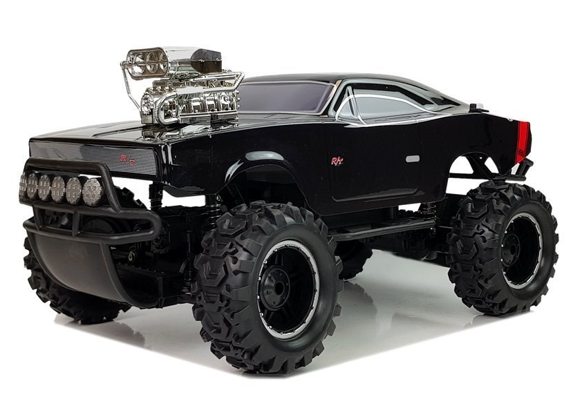 Auto Terenowe Zdalnie Sterowane 2.4G 4x4 Czarne Auto Terenowe Zdalnie Sterowane 2.4G 4x4 Czarne