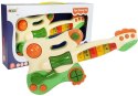Interaktywna Gitara Pianinko Dla Dzieci Dźwięk Światło Zielona Interaktywna Gitara Pianinko Dla Dzieci Dźwięk Światło Zielona