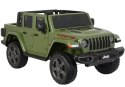 Samochód na akumulator Jeep 6768R zielony Samochód na akumulator Jeep 6768R zielony