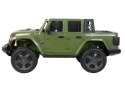 Samochód na akumulator Jeep 6768R zielony Samochód na akumulator Jeep 6768R zielony