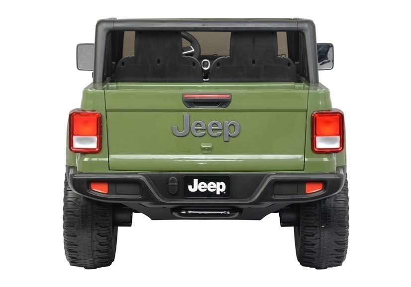 Samochód na akumulator Jeep 6768R zielony Samochód na akumulator Jeep 6768R zielony