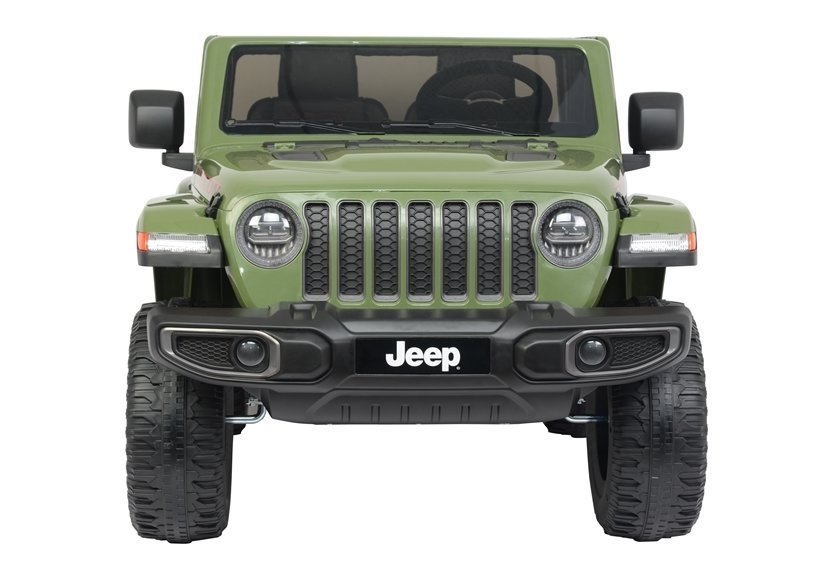 Samochód na akumulator Jeep 6768R zielony Samochód na akumulator Jeep 6768R zielony