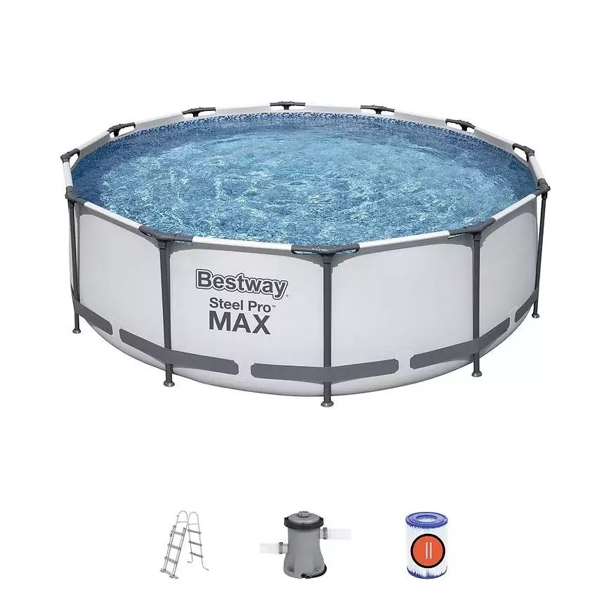 Basen Ogrodowy Stelażowy 366 x 100 cm Bestway 56418 Basen Ogrodowy Stelażowy 366 x 100 cm Bestway 56418