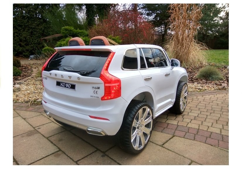 Auto Na Akumulator VOLVO XC90 Białe Auto Na Akumulator VOLVO XC90 Białe