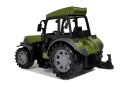 Zielony Traktor z Przyczepą Belami Drewna Zdalnie Sterowany 2.4G Zielony Traktor z Przyczepą Belami Drewna Zdalnie Sterowany 2.4G