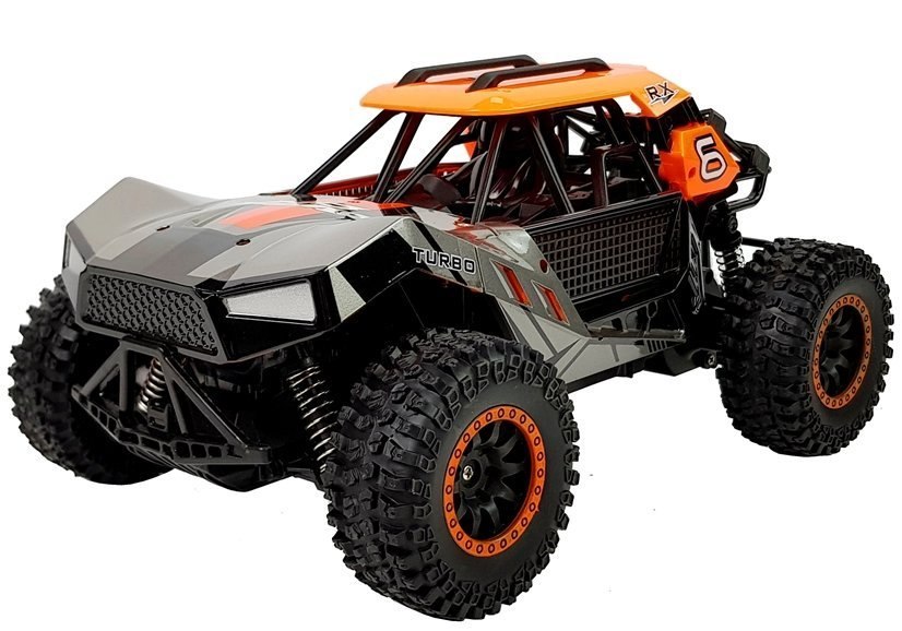 Auto Terenowe Off-road Zdalnie Sterowane 1:14 Pomarańczowo- Szary 2,4 Ghz Auto Terenowe Off-road Zdalnie Sterowane 1:14 Pomarańczowo- Szary 2,4 Ghz