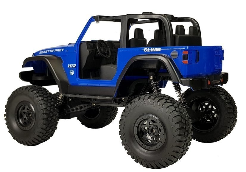 Auto Terenowe Zdalnie Sterowane 4x4 Amortyzatory 2.4G Niebieski Auto Terenowe Zdalnie Sterowane 4x4 Amortyzatory 2.4G Niebieski