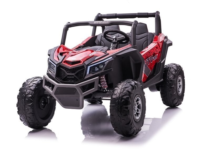 Auto na Akumulator Buggy UTV-MX Czerwony Spider Lakier MP4 Auto na Akumulator Buggy UTV-MX Czerwony Spider Lakier MP4