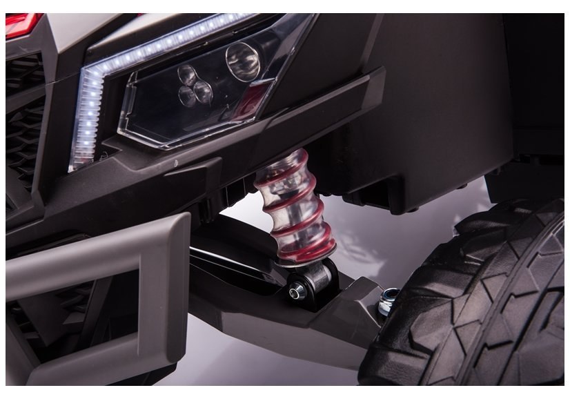 Auto na Akumulator Buggy UTV-MX Czerwony Spider Lakier MP4 Auto na Akumulator Buggy UTV-MX Czerwony Spider Lakier MP4