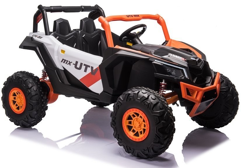 Auto na Akumulator Buggy UTV-MX Pomarańczowo-Biały MP4 Auto na Akumulator Buggy UTV-MX Pomarańczowo-Biały MP4