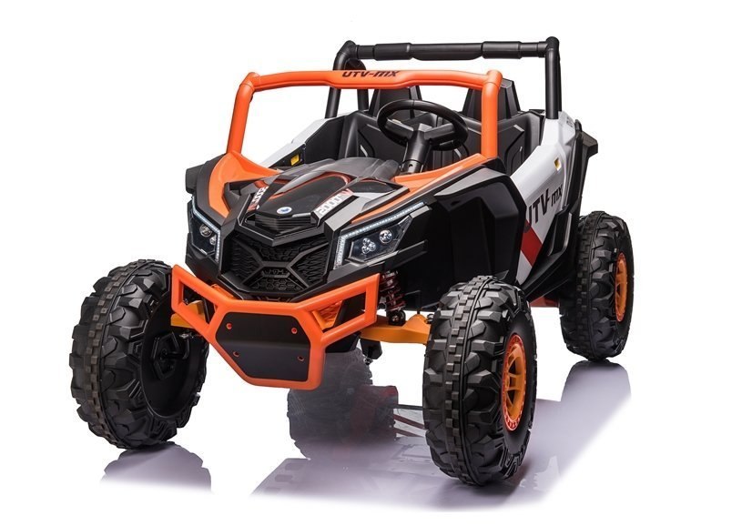 Auto na Akumulator Buggy UTV-MX Pomarańczowo-Biały MP4 Auto na Akumulator Buggy UTV-MX Pomarańczowo-Biały MP4