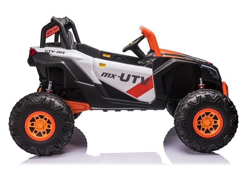 Auto na Akumulator Buggy UTV-MX Pomarańczowo-Biały MP4 Auto na Akumulator Buggy UTV-MX Pomarańczowo-Biały MP4