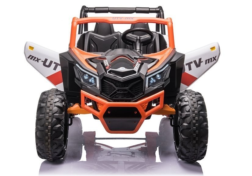 Auto na Akumulator Buggy UTV-MX Pomarańczowo-Biały MP4 Auto na Akumulator Buggy UTV-MX Pomarańczowo-Biały MP4