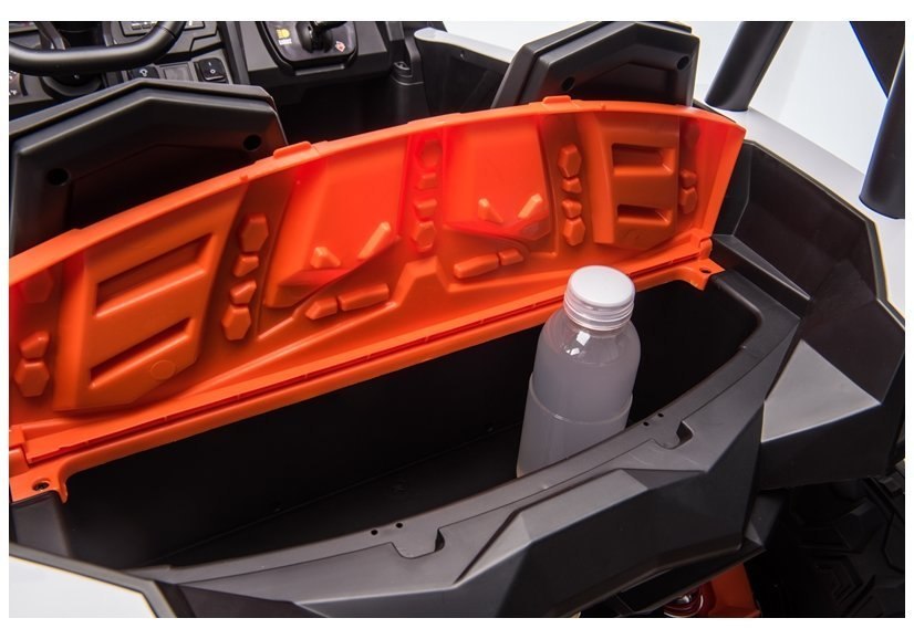 Auto na Akumulator Buggy UTV-MX Pomarańczowo-Biały MP4 Auto na Akumulator Buggy UTV-MX Pomarańczowo-Biały MP4