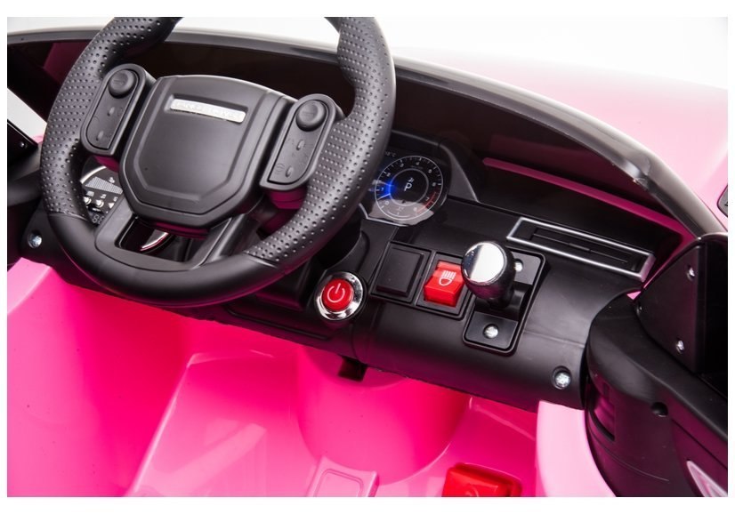 Auto na Akumulator Range Rover Różowy Lakier Auto na Akumulator Range Rover Różowy Lakier