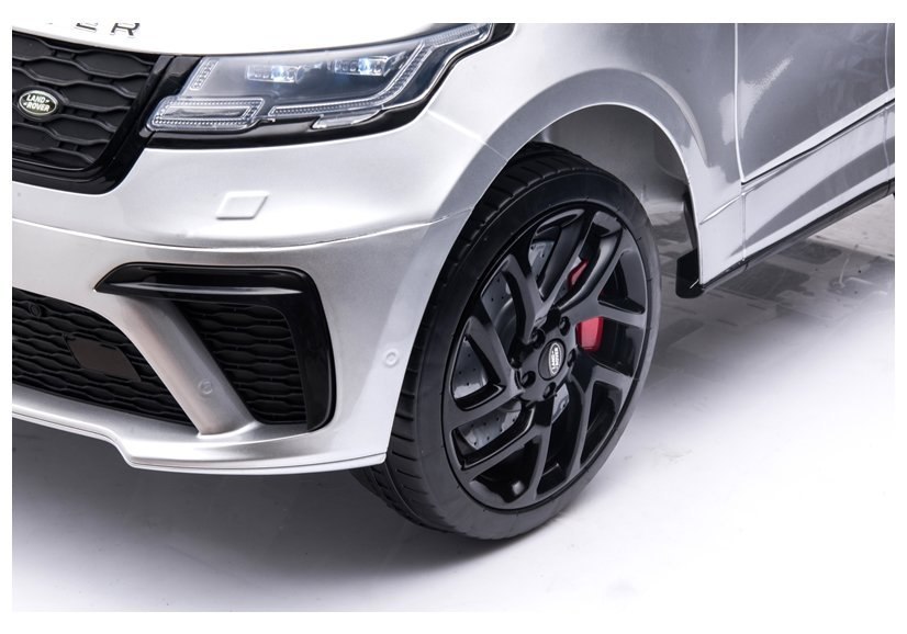 Auto na Akumulator Range Rover Srebrny Lakier Auto na Akumulator Range Rover Srebrny Lakier