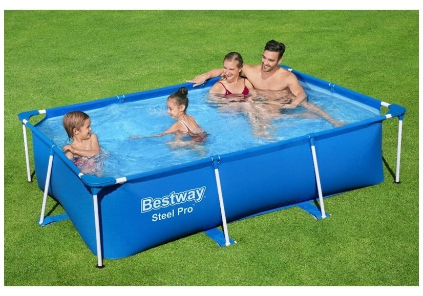 Basen Ogrodowy Stelażowy 259 x 170 x 61cm Bestway 56403 Basen Ogrodowy Stelażowy 259 x 170 x 61cm Bestway 56403