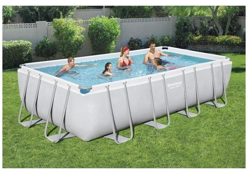Basen Ogrodowy Stelażowy 549 x 274 x 122 cm Bestway 56465 Basen Ogrodowy Stelażowy 549 x 274 x 122 cm Bestway 56465