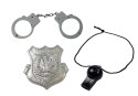 Strój Zestaw Policjant Przebranie Kostium dla Dziecka Kask Pistolet Kajdanki Krótkofalówka Pałka Policyjna Strój Zestaw Policjant Przebranie Kostium dla Dziecka Kask Pistolet Kajdanki Krótkofalówka Pałka Policyjna