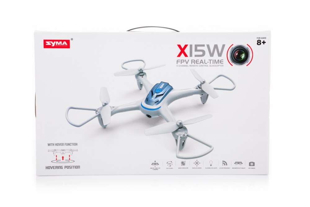 Dron RC Syma X15W 2,4GHz Kamera FPV Wi-Fi Dron RC Syma X15W 2,4GHz Kamera FPV Wi-Fi