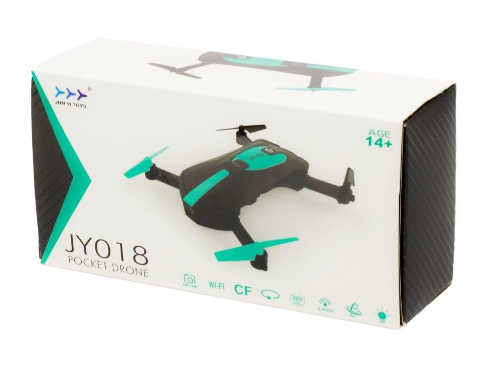 Dron mini RC Selfie JY018 składany WIFI HD 360 Dron mini RC Selfie JY018 składany WIFI HD 360