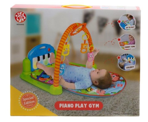 Mata Edukacyjna dla dzieci 3w1 zwierzaki + pianinko Mata Edukacyjna dla dzieci 3w1 zwierzaki + pianinko