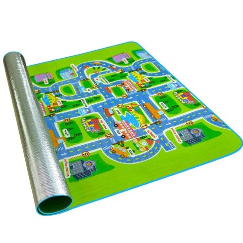 Mata Edukacyjna piankowa dla dzieci ulica 160x200cm Mata Edukacyjna piankowa dla dzieci ulica 160x200cm