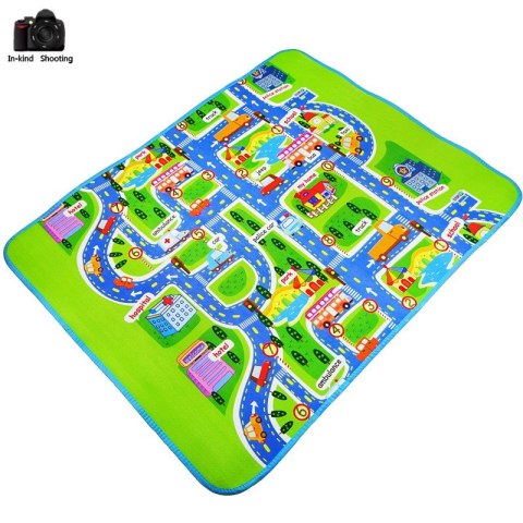Mata Edukacyjna piankowa dla dzieci ulica 160x200cm Mata Edukacyjna piankowa dla dzieci ulica 160x200cm