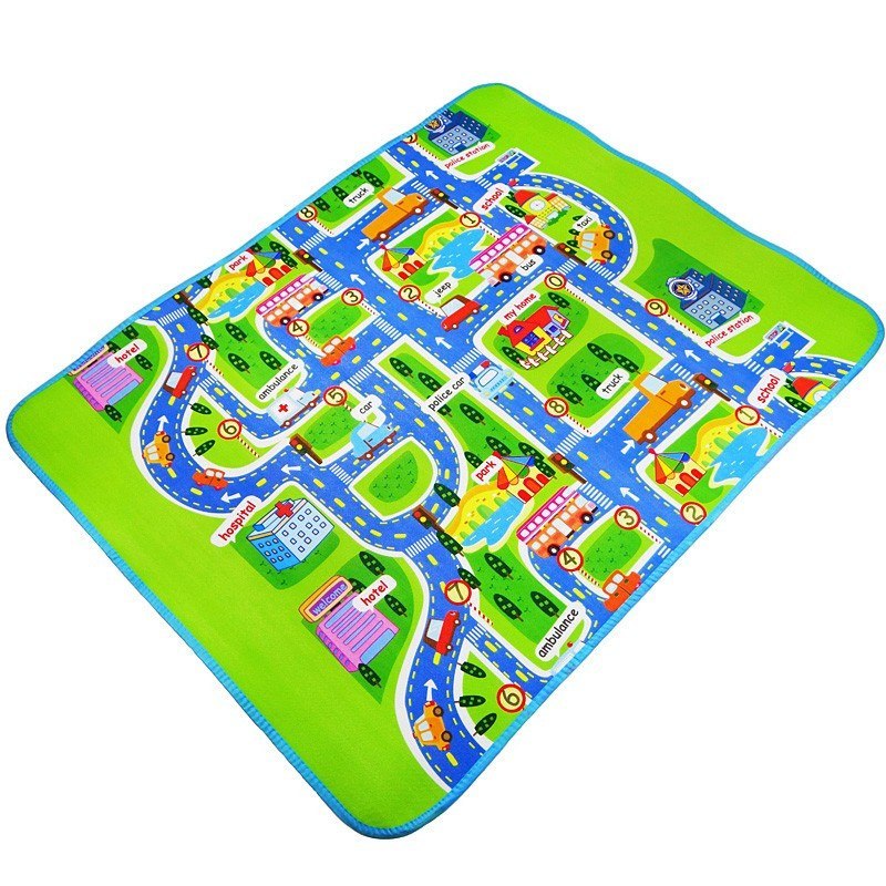Mata Edukacyjna piankowa dla dzieci ulica 60x130cm Mata Edukacyjna piankowa dla dzieci ulica 60x130cm