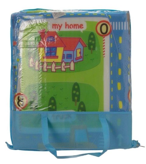 Mata Edukacyjna piankowa dla dzieci ulica 60x130cm Mata Edukacyjna piankowa dla dzieci ulica 60x130cm