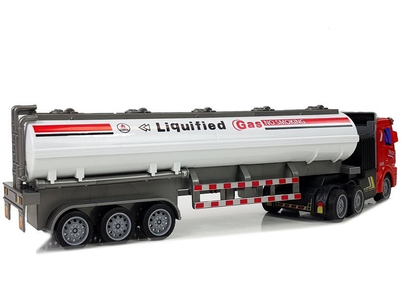 Ciężarówka Cysterna Gaz Zdalnie Sterowana 27 Mhz 1:48 Biała Ciężarówka Cysterna Gaz Zdalnie Sterowana 27 Mhz 1:48 Biała