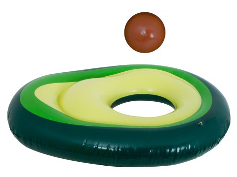 Materac dmuchany z piłką awokado 150cm Materac dmuchany z piłką awokado 150cm