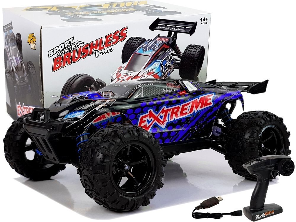 Auto Rajdowe Wyścigowe Zdalnie Sterowane 1:18 Niebieskie ENOZE 9302E Prędkość 45 km/h Auto Rajdowe Wyścigowe Zdalnie Sterowane 1:18 Niebieskie ENOZE 9302E Prędkość 45 km/h