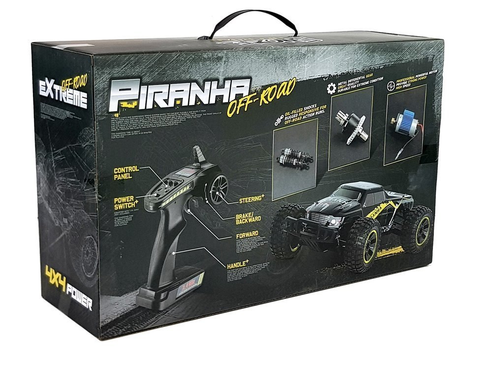 Auto Terenowe Off-Road Zdalnie Sterowane Żółte 1:10 ENOZE 9200E 40 km/h Duże Koła Auto Terenowe Off-Road Zdalnie Sterowane Żółte 1:10 ENOZE 9200E 40 km/h Duże Koła