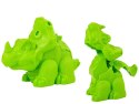 Ciastolina Dinozaury Jajka Foremka 12 Elementów 4 Kolory Ciastolina Dinozaury Jajka Foremka 12 Elementów 4 Kolory