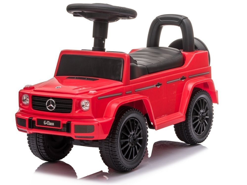 Jeździk Mercedes G-Class 652 Czerwony Dźwięk Klaksonu Silnika Jeździk Mercedes G-Class 652 Czerwony Dźwięk Klaksonu Silnika