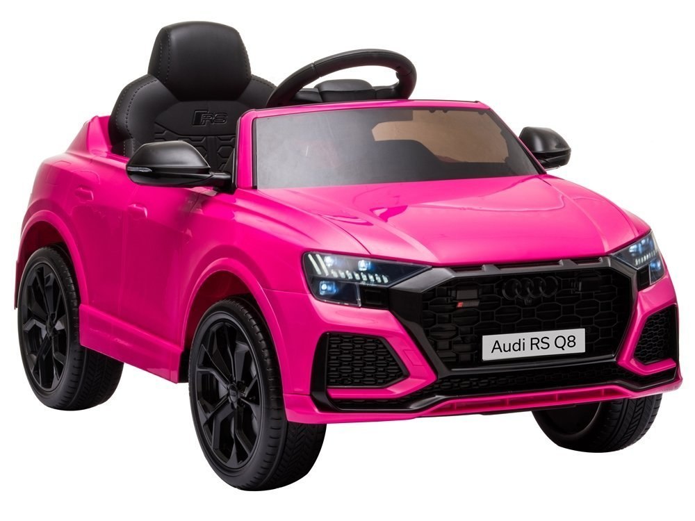 Samochód na akumulator Audi RS Q8 różowy Samochód na akumulator Audi RS Q8 różowy