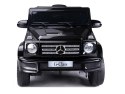 Samochód na akumulator Mercedes G500 czarny Samochód na akumulator Mercedes G500 czarny