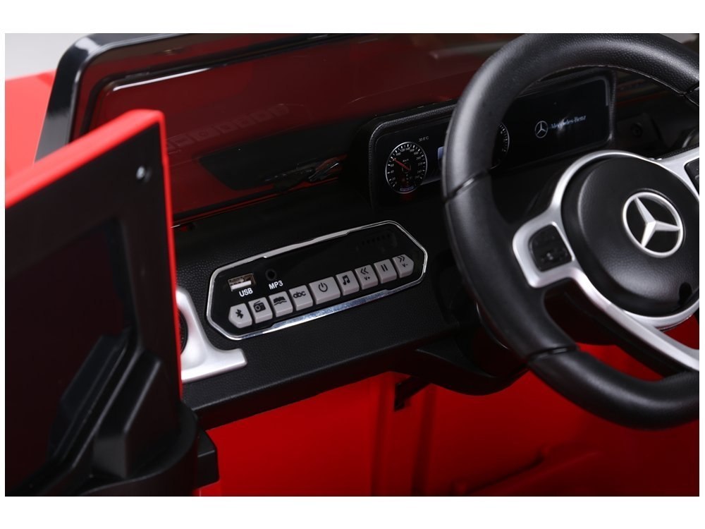 Samochód na akumulator Mercedes G500 czarny Samochód na akumulator Mercedes G500 czarny