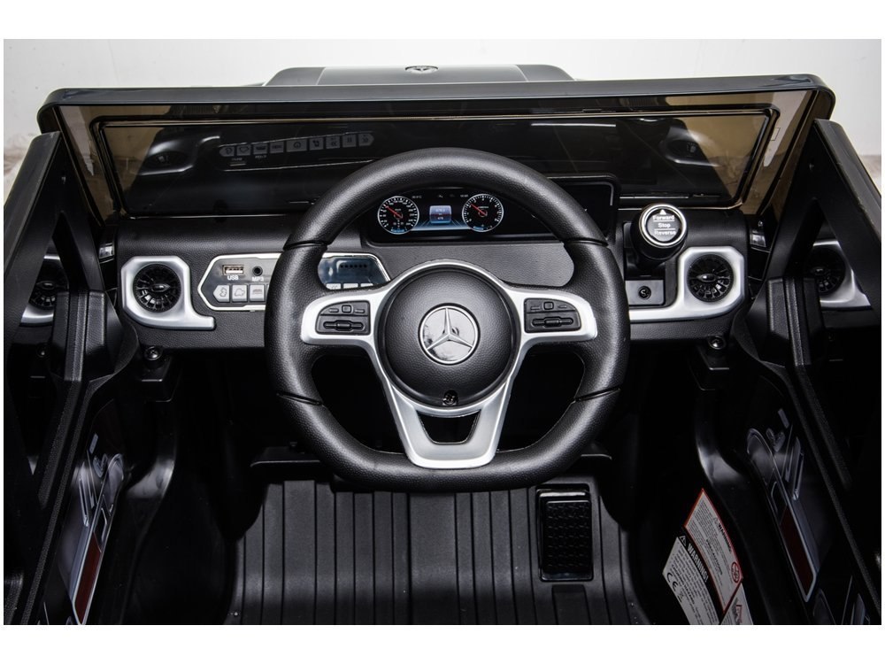 Samochód na akumulator Mercedes G500 czarny Samochód na akumulator Mercedes G500 czarny