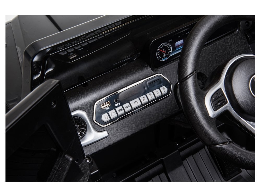 Samochód na akumulator Mercedes G500 czarny Samochód na akumulator Mercedes G500 czarny