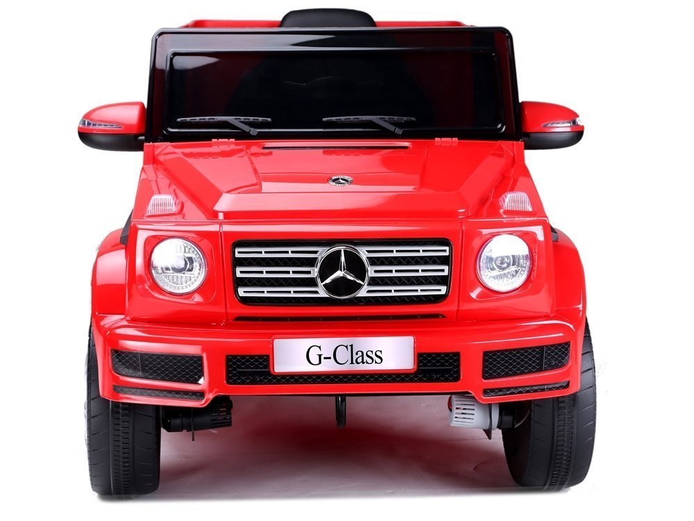 Samochód na akumulator Mercedes G500 czerwony Samochód na akumulator Mercedes G500 czerwony