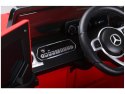 Samochód na akumulator Mercedes G500 czerwony Samochód na akumulator Mercedes G500 czerwony