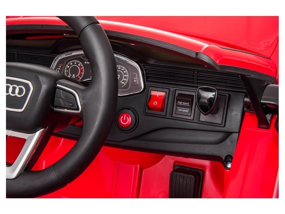 Samochód na akumulator Audi RS Q8 czerwony Samochód na akumulator Audi RS Q8 czerwony