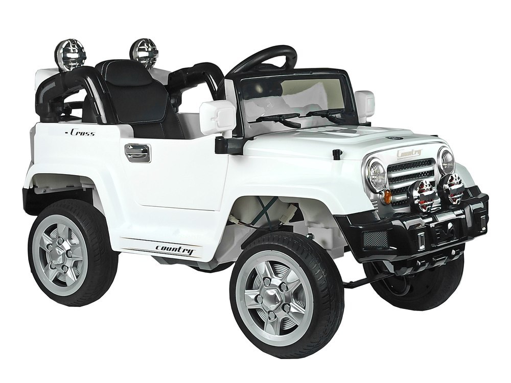 Auto na Akumulator Jeep JJ245 Biały Auto na Akumulator Jeep JJ245 Biały