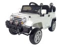 Auto na Akumulator Jeep JJ245 Biały Auto na Akumulator Jeep JJ245 Biały