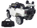 Auto na Akumulator Jeep JJ245 Biały Auto na Akumulator Jeep JJ245 Biały