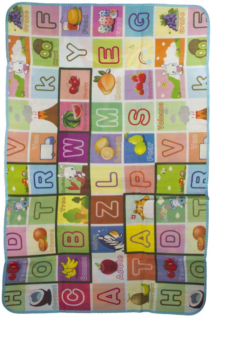 Mata Edukacyjna dywan dwustronna plac zabaw 200x180cm Mata Edukacyjna dywan dwustronna plac zabaw 200x180cm